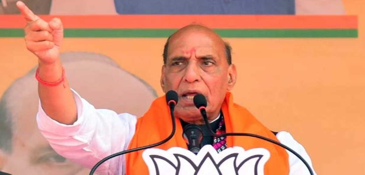 घुसपैठियों को झारखंड से बाहर निकाला जाएगा : राजनाथ सिंह